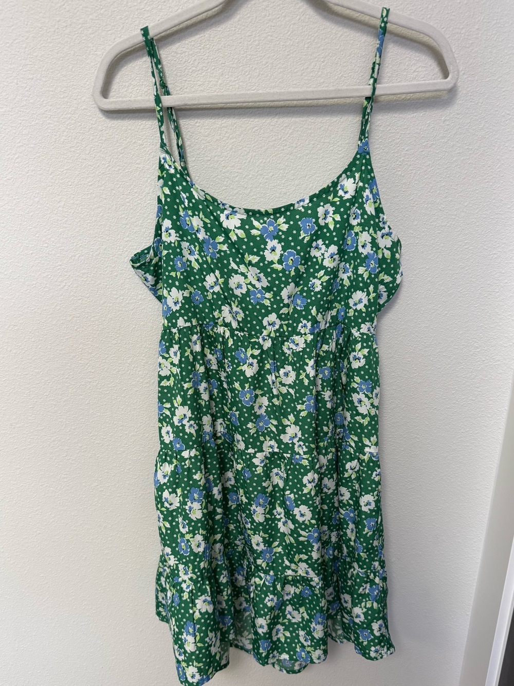 Women’s Green Floral Sun Dress